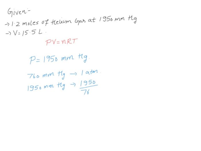 Ammonia gas occupies a volume of 450 ml