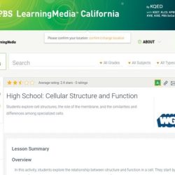 Study guide for cell structure and function