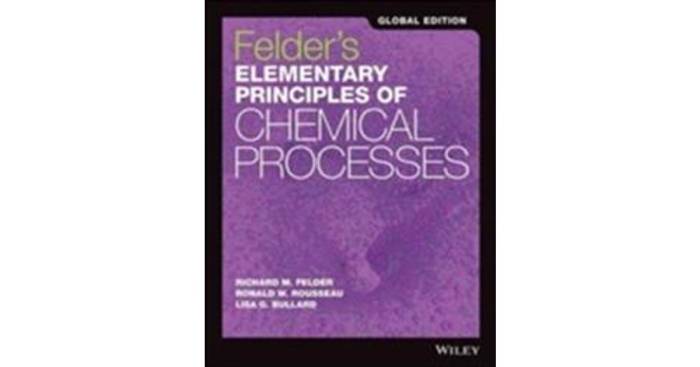 Elementary principles of chemical processes 4th edition pdf